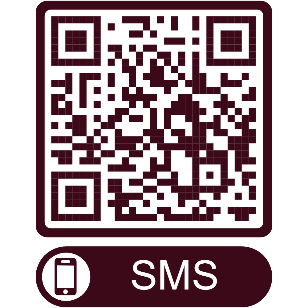 QR code for SMS